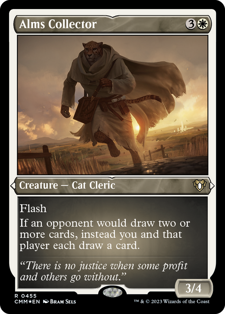 Alms Collector (CMM-455) - Commander Masters Etched Foil - Premium MTG Single from Wizards of the Coast - Just $0.94! Shop now at Game Crave Tournament Store