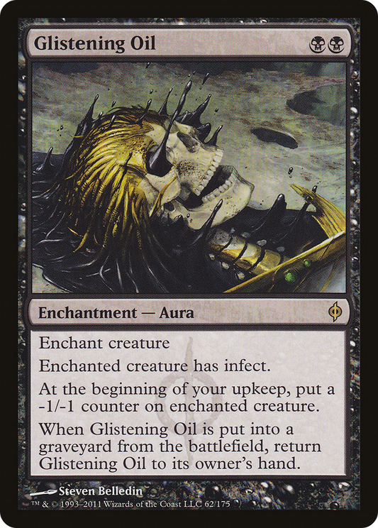 Glistening Oil (NPH-062) - New Phyrexia - Premium MTG Single from Wizards of the Coast - Just $1.10! Shop now at Game Crave Tournament Store