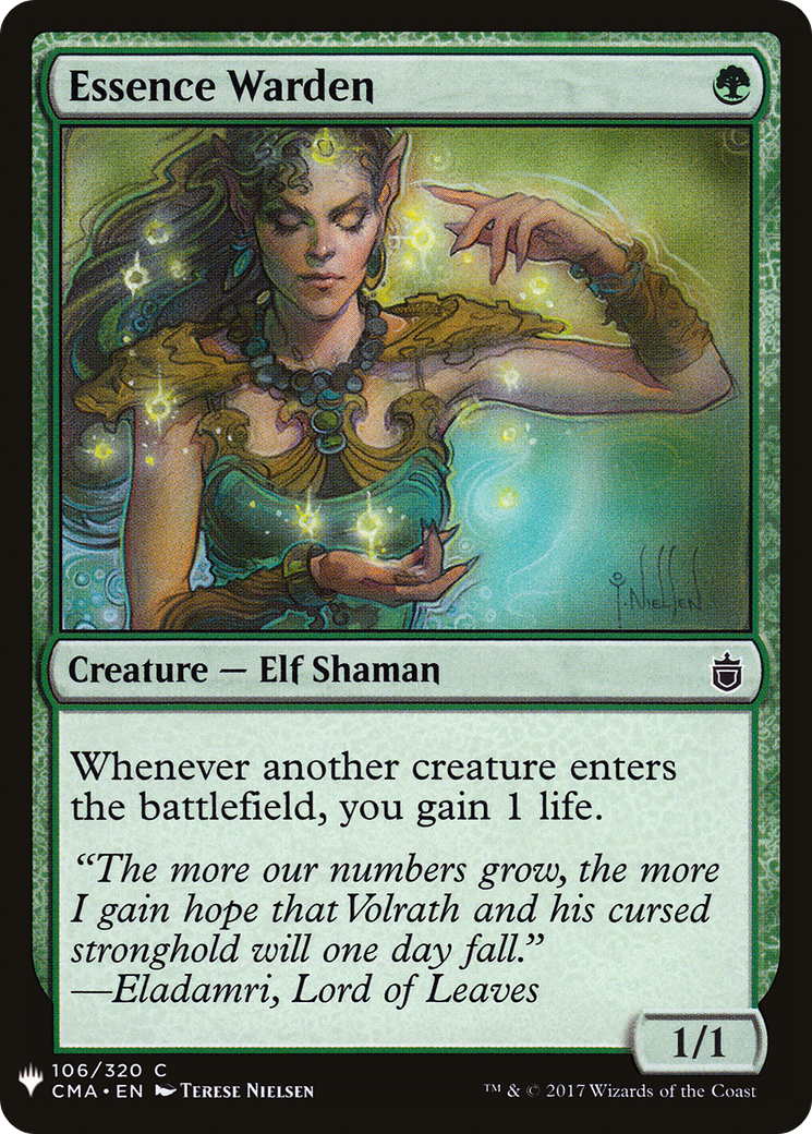 Essence Warden (MB1-1199) - Mystery Booster - Premium MTG Single from Wizards of the Coast - Just $0.61! Shop now at Game Crave Tournament Store