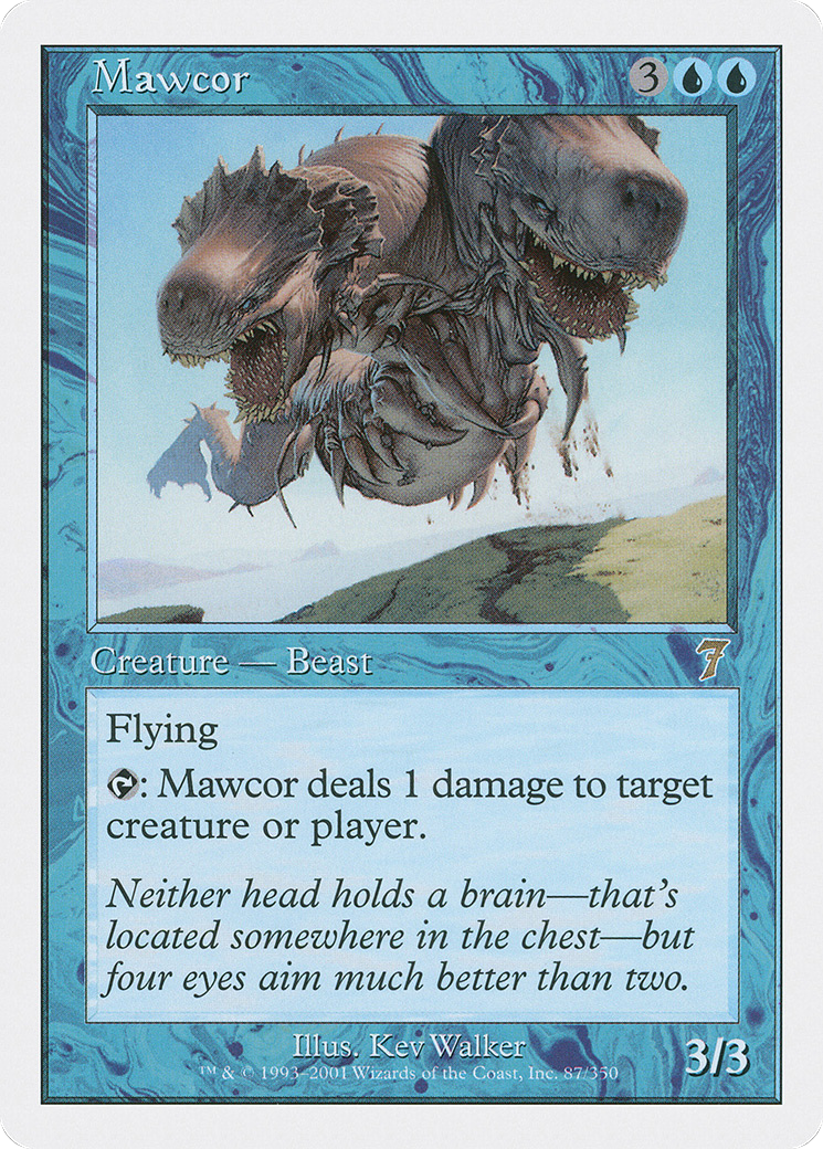 Mawcor (7ED-087) - Seventh Edition - Premium MTG Single from Wizards of the Coast - Just $0.25! Shop now at Game Crave Tournament Store