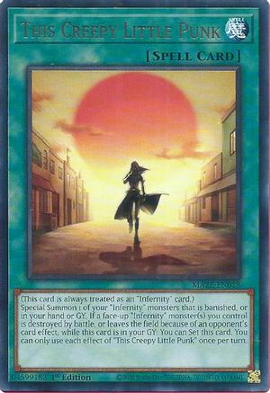 This Creepy Little Punk (MAZE-EN018) - Maze of Memories 1st Edition - Premium Yugioh Single from Konami - Just $0.08! Shop now at Game Crave Tournament Store