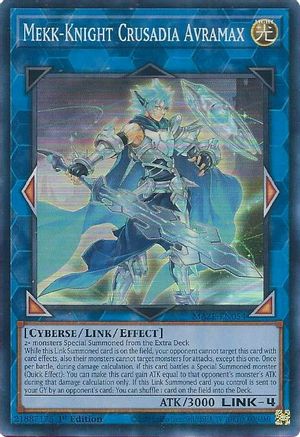 Mekk-Knight Crusadia Avramax (MAZE-EN054) - Maze of Memories 1st Edition - Premium Yugioh Single from Konami - Just $0.25! Shop now at Game Crave Tournament Store