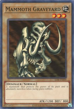 Mammoth Graveyard (LOB-EN009) - Legend of Blue Eyes White Dragon (25th Anniversary Edition) Unlimited - Premium Yugioh Single from Konami - Just $0.25! Shop now at Game Crave Tournament Store