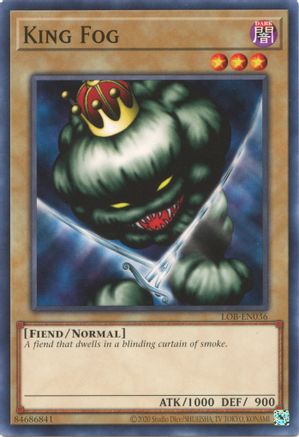 King Fog (LOB-EN036) - Legend of Blue Eyes White Dragon (25th Anniversary Edition) Unlimited - Premium Yugioh Single from Konami - Just $0.25! Shop now at Game Crave Tournament Store