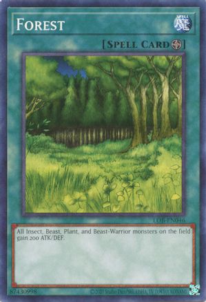 Forest (LOB-EN046) - Legend of Blue Eyes White Dragon (25th Anniversary Edition) Unlimited - Premium Yugioh Single from Konami - Just $0.08! Shop now at Game Crave Tournament Store