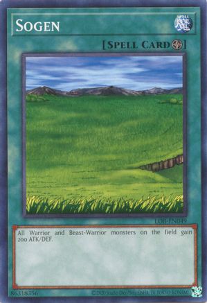 Sogen (LOB-EN049) - Legend of Blue Eyes White Dragon (25th Anniversary Edition) Unlimited - Premium Yugioh Single from Konami - Just $0.25! Shop now at Game Crave Tournament Store
