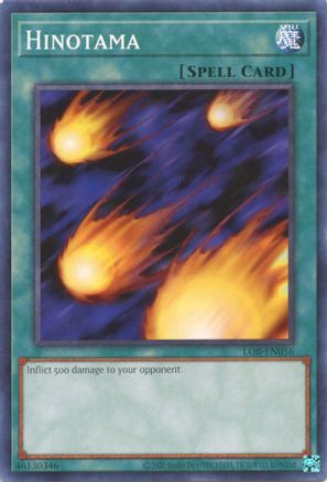 Hinotama (LOB-EN056) - Legend of Blue Eyes White Dragon (25th Anniversary Edition) Unlimited - Premium Yugioh Single from Konami - Just $0.25! Shop now at Game Crave Tournament Store