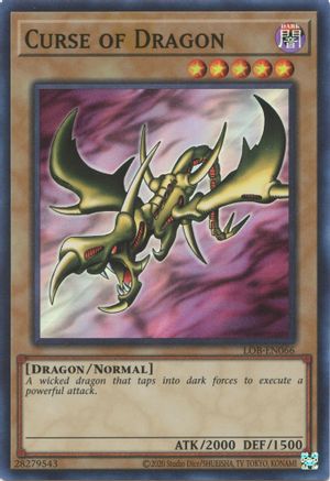 Curse of Dragon (LOB-EN066) - Legend of Blue Eyes White Dragon (25th Anniversary Edition) Unlimited - Premium Yugioh Single from Konami - Just $2.02! Shop now at Game Crave Tournament Store