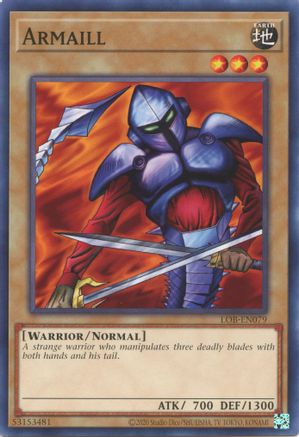 Armaill (LOB-EN079) - Legend of Blue Eyes White Dragon (25th Anniversary Edition) Unlimited - Premium Yugioh Single from Konami - Just $0.08! Shop now at Game Crave Tournament Store