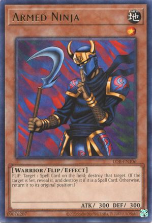 Armed Ninja (LOB-EN106) - Legend of Blue Eyes White Dragon (25th Anniversary Edition) Unlimited - Premium Yugioh Single from Konami - Just $0.23! Shop now at Game Crave Tournament Store