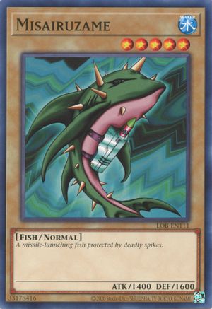 Misairuzame (LOB-EN111) - Legend of Blue Eyes White Dragon (25th Anniversary Edition) Unlimited - Premium Yugioh Single from Konami - Just $0.25! Shop now at Game Crave Tournament Store