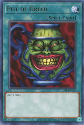 Pot of Greed (LOB-EN119) - Legend of Blue Eyes White Dragon (25th Anniversary Edition) Unlimited - Premium Yugioh Single from Konami - Just $5.04! Shop now at Game Crave Tournament Store
