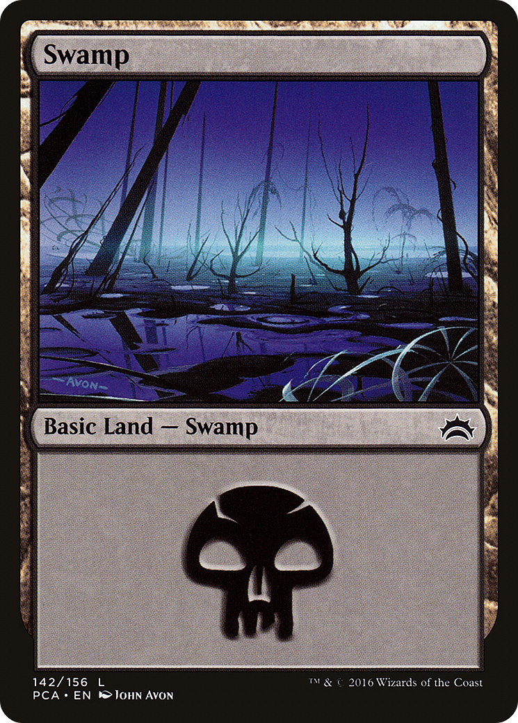 Swamp (PCA-142) - Planechase Anthology - Premium MTG Single from Wizards of the Coast - Just $0.58! Shop now at Game Crave Tournament Store