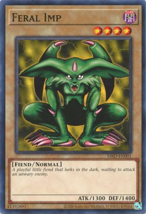 Feral Imp (MRD-EN001) - Metal Raiders (25th Anniversary Edition) Unlimited - Premium Yugioh Single from Konami - Just $0.25! Shop now at Game Crave Tournament Store