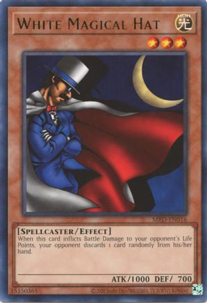 White Magical Hat (MRD-EN016) - Metal Raiders (25th Anniversary Edition) Unlimited - Premium Yugioh Single from Konami - Just $0.25! Shop now at Game Crave Tournament Store
