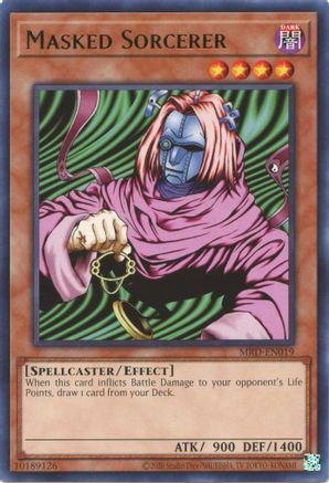 Masked Sorcerer (MRD-EN019) - Metal Raiders (25th Anniversary Edition) Unlimited - Premium Yugioh Single from Konami - Just $0.25! Shop now at Game Crave Tournament Store