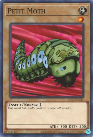 Petit Moth (MRD-EN023) - Metal Raiders (25th Anniversary Edition) Unlimited - Premium Yugioh Single from Konami - Just $0.25! Shop now at Game Crave Tournament Store