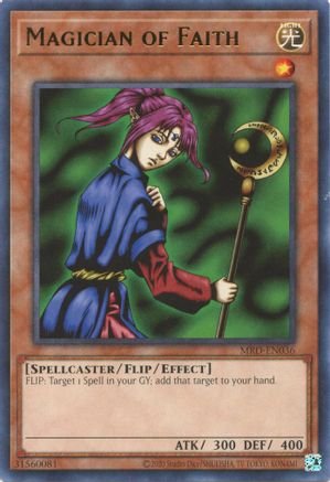 Magician of Faith (MRD-EN036) - Metal Raiders (25th Anniversary Edition) Unlimited - Premium Yugioh Single from Konami - Just $0.86! Shop now at Game Crave Tournament Store