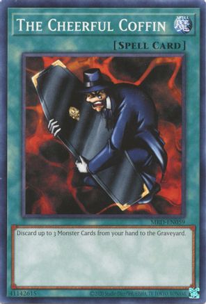 The Cheerful Coffin (MRD-EN059) - Metal Raiders (25th Anniversary Edition) Unlimited - Premium Yugioh Single from Konami - Just $0.25! Shop now at Game Crave Tournament Store