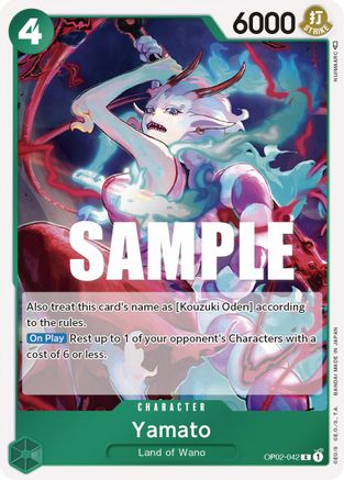 Yamato (OP02-042) - Paramount War Foil - Premium One Piece Single from Bandai - Just $0.15! Shop now at Game Crave Tournament Store