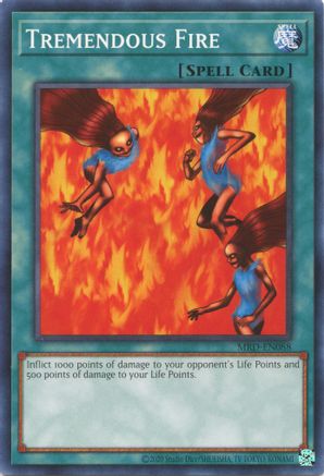 Tremendous Fire (MRD-EN088) - Metal Raiders (25th Anniversary Edition) Unlimited - Premium Yugioh Single from Konami - Just $0.26! Shop now at Game Crave Tournament Store
