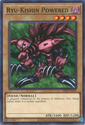 Ryu-Kishin Powered (MRD-EN092) - Metal Raiders (25th Anniversary Edition) Unlimited - Premium Yugioh Single from Konami - Just $0.25! Shop now at Game Crave Tournament Store