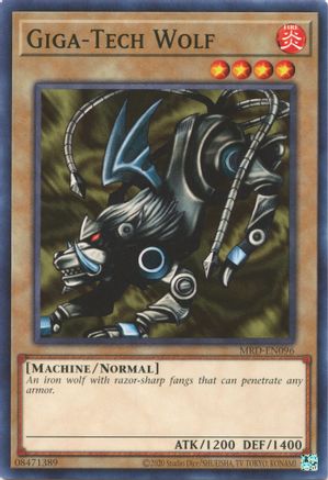 Giga-Tech Wolf (MRD-EN096) - Metal Raiders (25th Anniversary Edition) Unlimited - Premium Yugioh Single from Konami - Just $0.25! Shop now at Game Crave Tournament Store