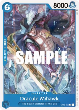 Dracule Mihawk (OP02-055) - Paramount War - Premium One Piece Single from Bandai - Just $0.08! Shop now at Game Crave Tournament Store