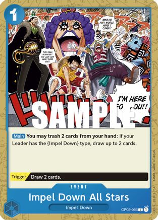 Impel Down All Stars (OP02-066) - Paramount War - Premium One Piece Single from Bandai - Just $0.08! Shop now at Game Crave Tournament Store