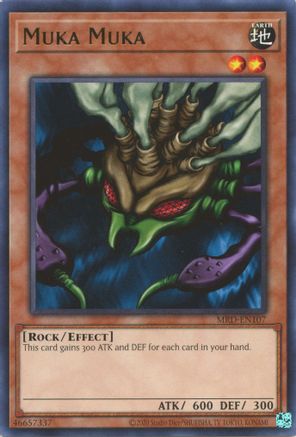 Muka Muka (MRD-EN107) - Metal Raiders (25th Anniversary Edition) Unlimited - Premium Yugioh Single from Konami - Just $0.25! Shop now at Game Crave Tournament Store