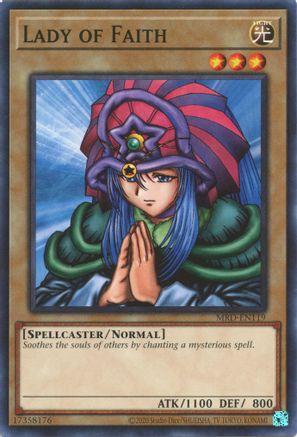 Lady of Faith (MRD-EN119) - Metal Raiders (25th Anniversary Edition) Unlimited - Premium Yugioh Single from Konami - Just $0.25! Shop now at Game Crave Tournament Store
