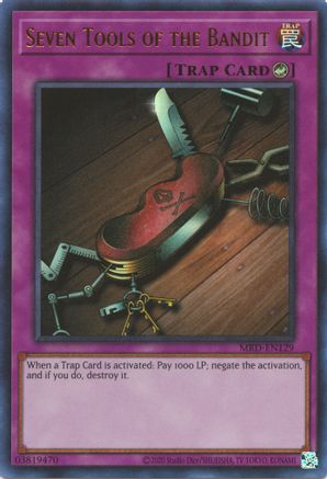 Seven Tools of the Bandit (MRD-EN129) - Metal Raiders (25th Anniversary Edition) Unlimited - Premium Yugioh Single from Konami - Just $6.30! Shop now at Game Crave Tournament Store
