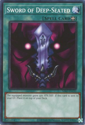 Sword of Deep-Seated (MRD-EN132) - Metal Raiders (25th Anniversary Edition) Unlimited - Premium Yugioh Single from Konami - Just $0.25! Shop now at Game Crave Tournament Store