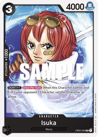 Isuka (OP02-094) - Paramount War - Premium One Piece Single from Bandai - Just $0.08! Shop now at Game Crave Tournament Store