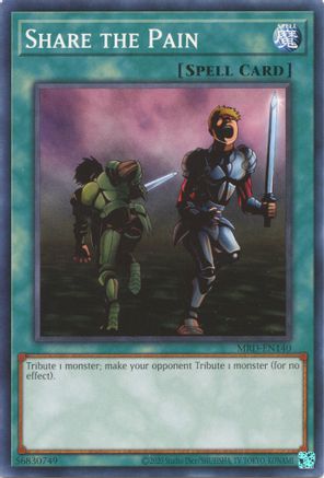 Share the Pain (MRD-EN140) - Metal Raiders (25th Anniversary Edition) Unlimited - Premium Yugioh Single from Konami - Just $0.25! Shop now at Game Crave Tournament Store