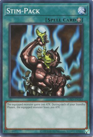 Stim-Pack (MRD-EN141) - Metal Raiders (25th Anniversary Edition) Unlimited - Premium Yugioh Single from Konami - Just $0.25! Shop now at Game Crave Tournament Store