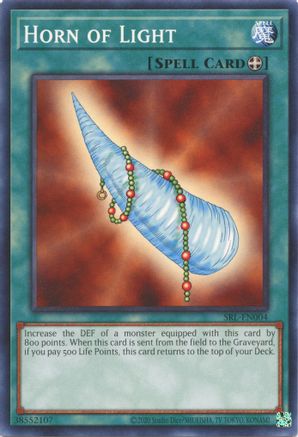 Horn of Light (SRL-EN004) - Spell Ruler (25th Anniversary Edition) Unlimited - Premium Yugioh Single from Konami - Just $0.25! Shop now at Game Crave Tournament Store