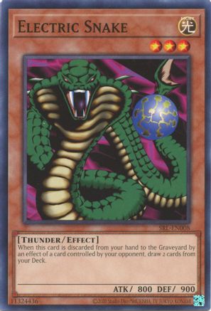 Electric Snake (SRL-EN008) - Spell Ruler (25th Anniversary Edition) Unlimited - Premium Yugioh Single from Konami - Just $0.08! Shop now at Game Crave Tournament Store