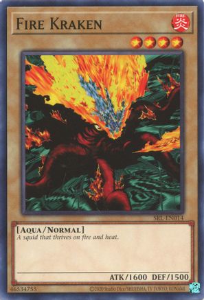 Fire Kraken (SRL-EN014) - Spell Ruler (25th Anniversary Edition) Unlimited - Premium Yugioh Single from Konami - Just $0.25! Shop now at Game Crave Tournament Store
