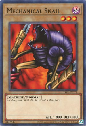 Mechanical Snail (SRL-EN021) - Spell Ruler (25th Anniversary Edition) Unlimited - Premium Yugioh Single from Konami - Just $0.25! Shop now at Game Crave Tournament Store