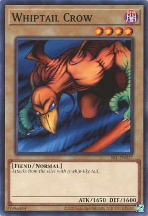 Whiptail Crow (SRL-EN027) - Spell Ruler (25th Anniversary Edition) Unlimited - Premium Yugioh Single from Konami - Just $0.25! Shop now at Game Crave Tournament Store