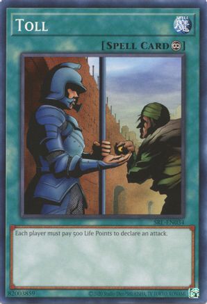 Toll (SRL-EN034) - Spell Ruler (25th Anniversary Edition) Unlimited - Premium Yugioh Single from Konami - Just $0.25! Shop now at Game Crave Tournament Store