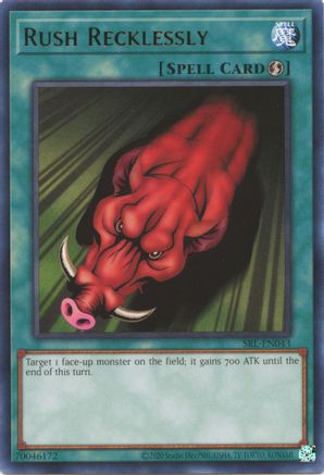 Rush Recklessly (SRL-EN043) - Spell Ruler (25th Anniversary Edition) Unlimited - Premium Yugioh Single from Konami - Just $0.25! Shop now at Game Crave Tournament Store