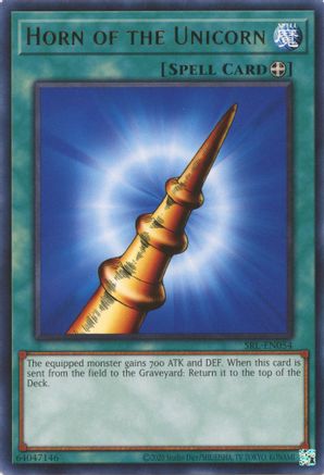 Horn of the Unicorn (SRL-EN054) - Spell Ruler (25th Anniversary Edition) Unlimited - Premium Yugioh Single from Konami - Just $0.25! Shop now at Game Crave Tournament Store