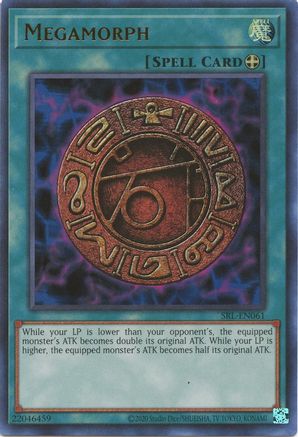 Megamorph (SRL-EN061) - Spell Ruler (25th Anniversary Edition) Unlimited - Premium Yugioh Single from Konami - Just $5.26! Shop now at Game Crave Tournament Store