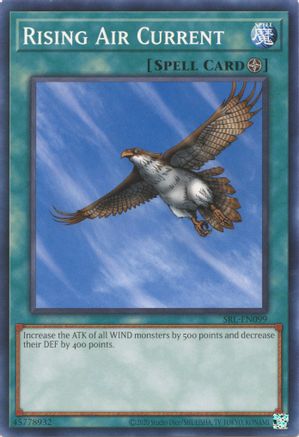 Rising Air Current (SRL-EN099) - Spell Ruler (25th Anniversary Edition) Unlimited - Premium Yugioh Single from Konami - Just $0.25! Shop now at Game Crave Tournament Store
