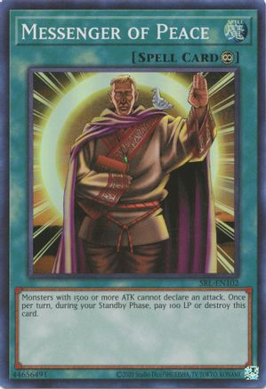Messenger of Peace (SRL-EN102) - Spell Ruler (25th Anniversary Edition) Unlimited - Premium Yugioh Single from Konami - Just $5.58! Shop now at Game Crave Tournament Store