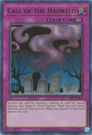 Call Of The Haunted (PSV-EN012) - Pharaoh's Servant (25th Anniversary Edition) Unlimited - Premium Yugioh Single from Konami - Just $10.57! Shop now at Game Crave Tournament Store