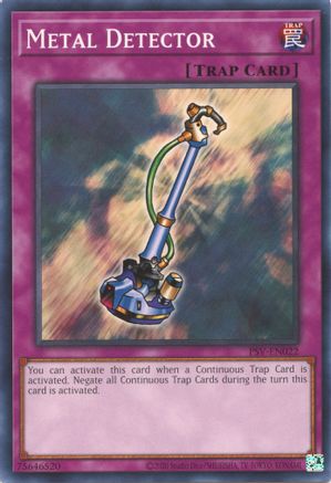 Metal Detector (PSV-EN022) - Pharaoh's Servant (25th Anniversary Edition) Unlimited - Premium Yugioh Single from Konami - Just $0.25! Shop now at Game Crave Tournament Store