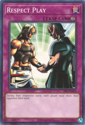Respect Play (PSV-EN032) - Pharaoh's Servant (25th Anniversary Edition) Unlimited - Premium Yugioh Single from Konami - Just $0.25! Shop now at Game Crave Tournament Store